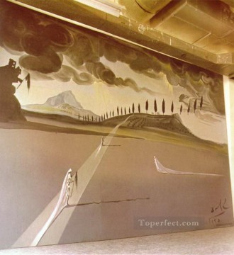 Abstracto famoso Painting - Telón de fondo del surrealismo de Don Juan Tenorio